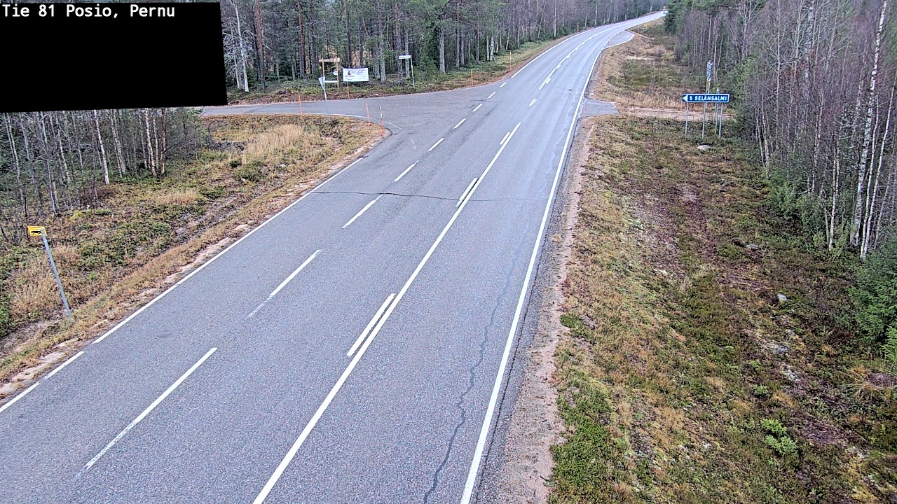 Kelikamerat Kuva Tie 81 Posio, Pernu, Posio, Lappi