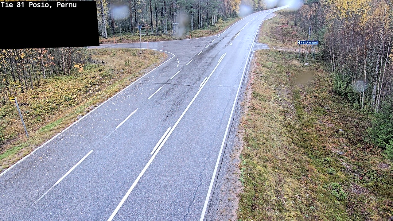 Weather Camera Image Road 81 Posio, Pernu, Posio, Lappi