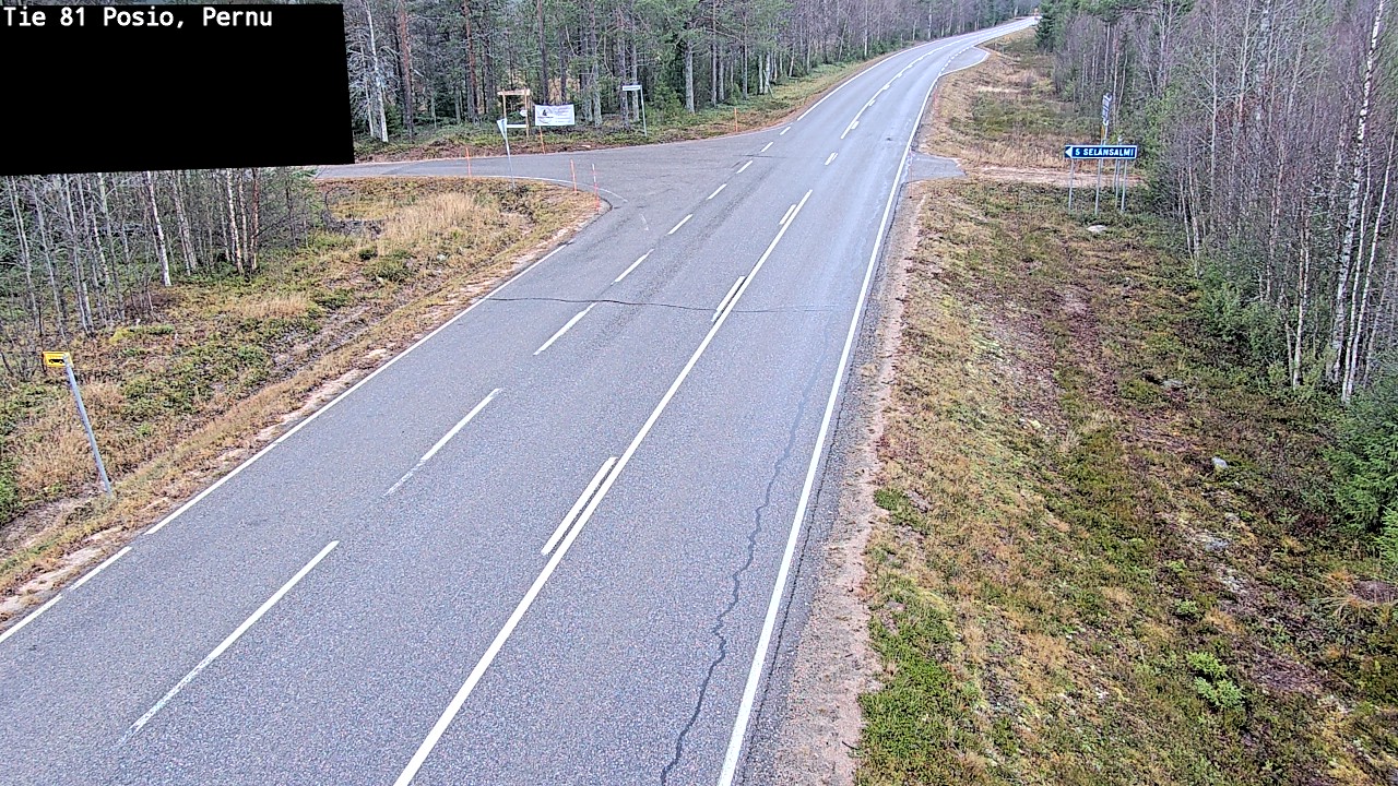 Kelikamerat Kuva Tie 81 Posio, Pernu, Posio, Lappi