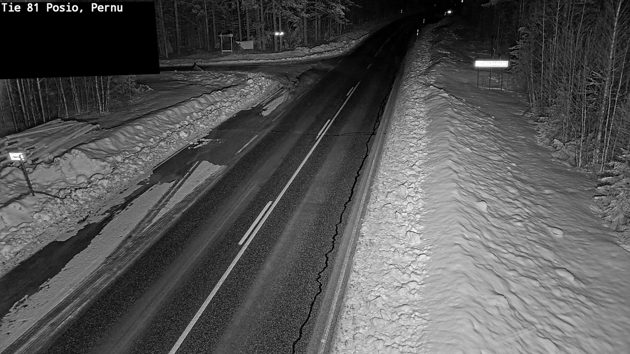 Kelikamerat Kuva Tie 81 Posio, Pernu, Posio, Lappi