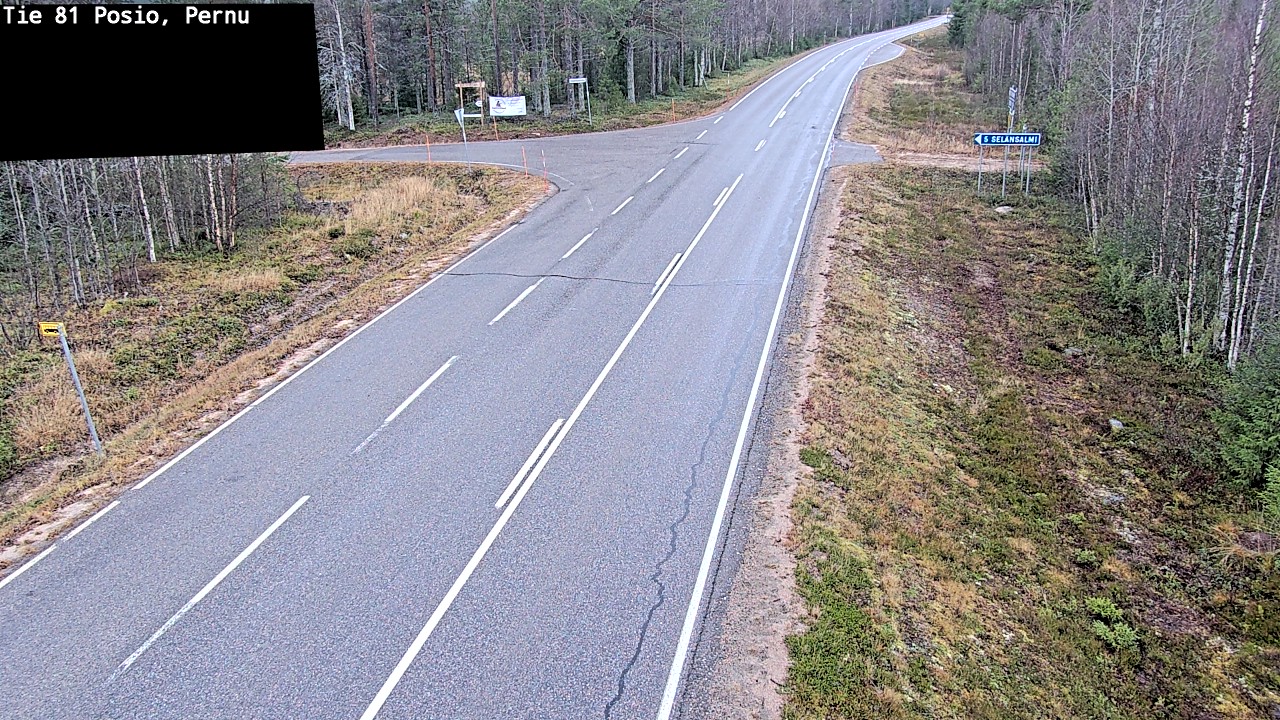 Kelikamerat Kuva Tie 81 Posio, Pernu, Posio, Lappi