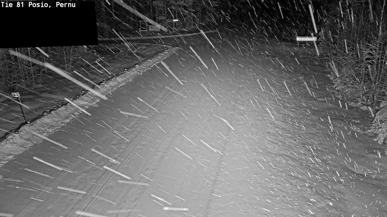 Kelikamerat Kuva Tie 81 Posio, Pernu, Posio, Lappi