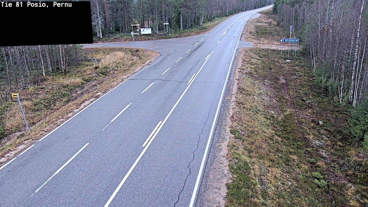 Kelikamerat Kuva Tie 81 Posio, Pernu, Posio, Lappi