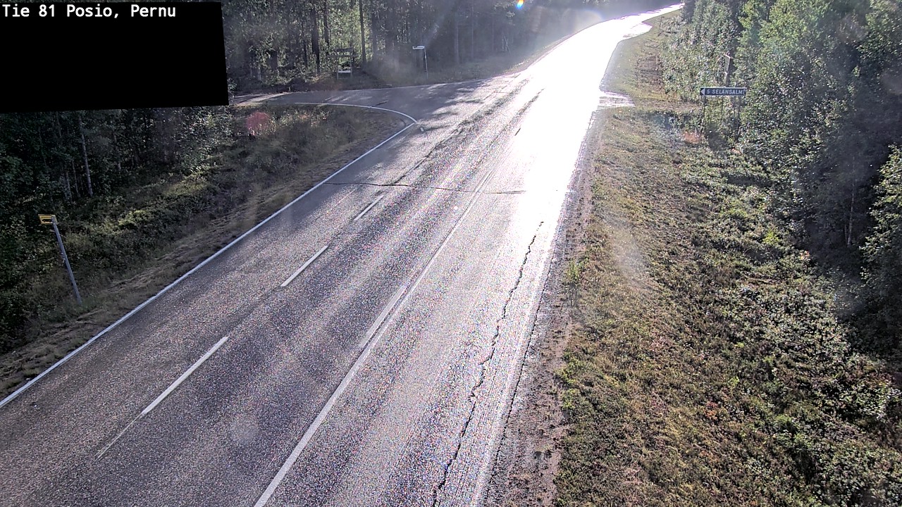 Kelikamerat Kuva Tie 81 Posio, Pernu, Posio, Lappi