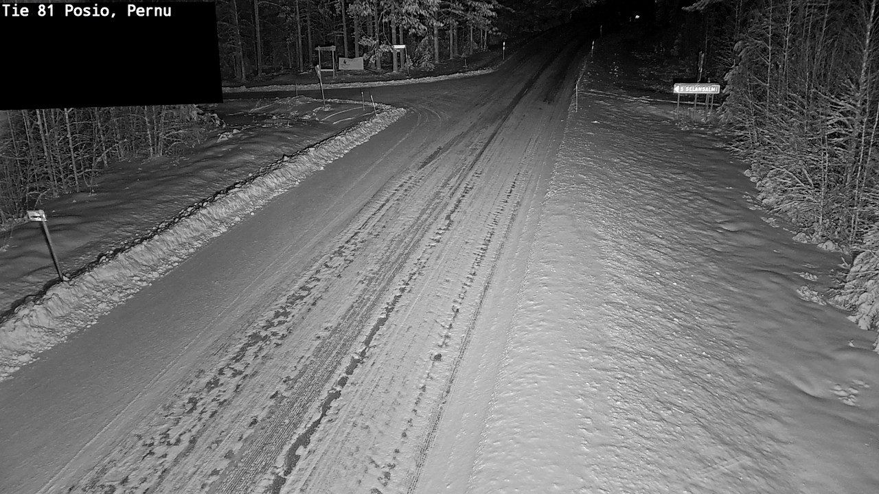 Kelikamerat Kuva Tie 81 Posio, Pernu, Posio, Lappi