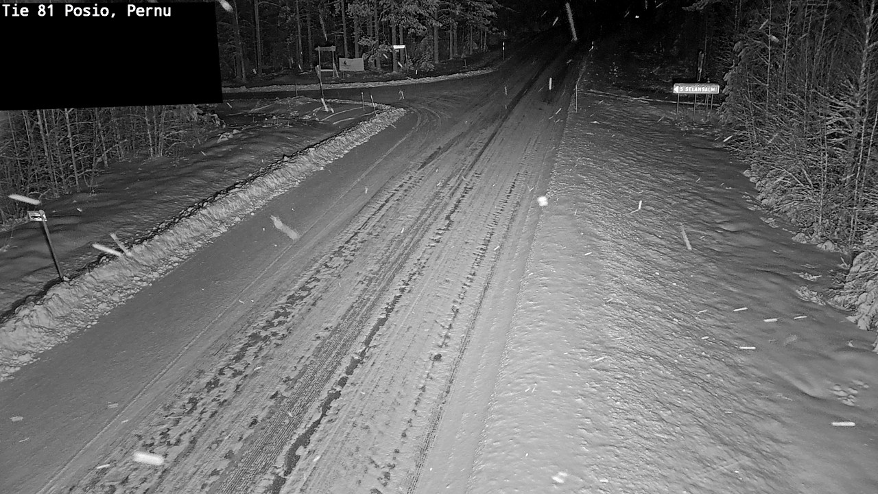 Kelikamerat Kuva Tie 81 Posio, Pernu, Posio, Lappi