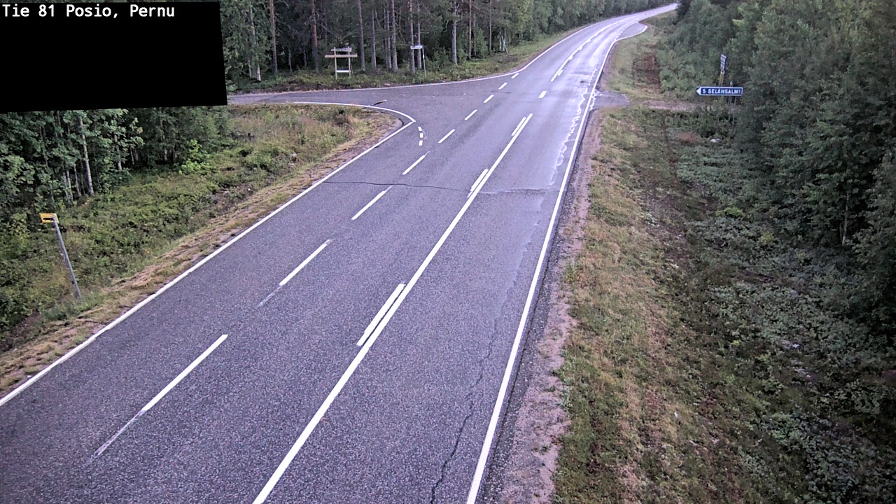 Kelikamerat Kuva Tie 81 Posio, Pernu, Posio, Lappi