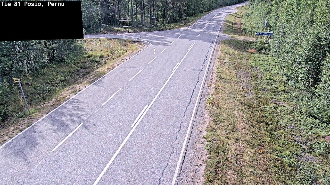 Kelikamerat Kuva Tie 81 Posio, Pernu, Posio, Lappi
