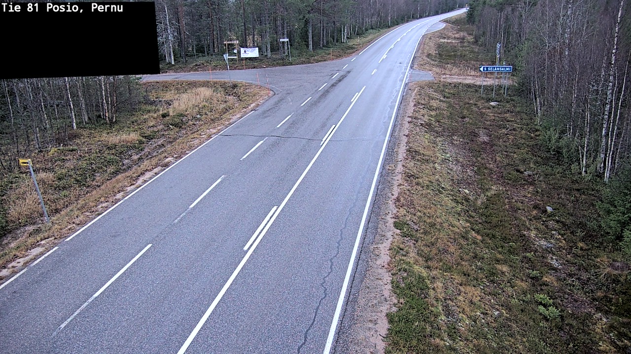 Kelikamerat Kuva Tie 81 Posio, Pernu, Posio, Lappi