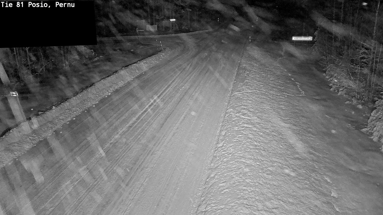 Weather Camera Image Road 81 Posio, Pernu, Posio, Lappi
