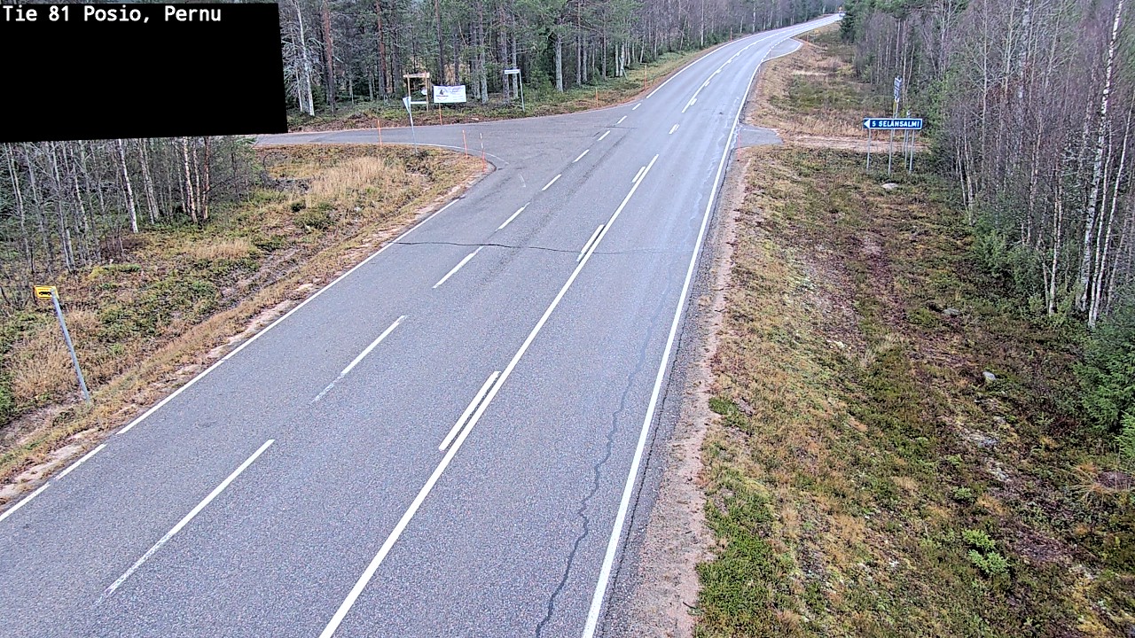 Kelikamerat Kuva Tie 81 Posio, Pernu, Posio, Lappi