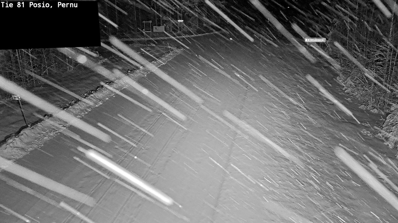 Kelikamerat Kuva Tie 81 Posio, Pernu, Posio, Lappi