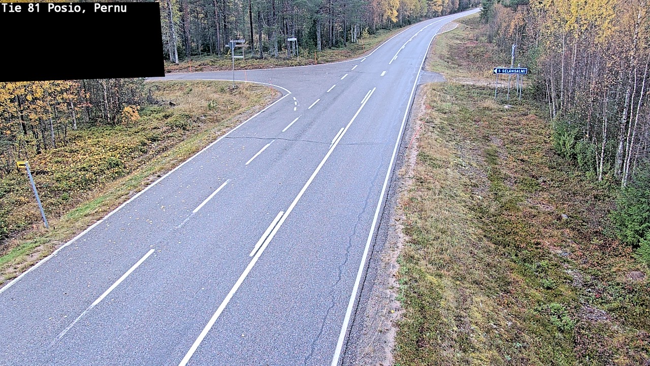 Kelikamerat Kuva Tie 81 Posio, Pernu, Posio, Lappi