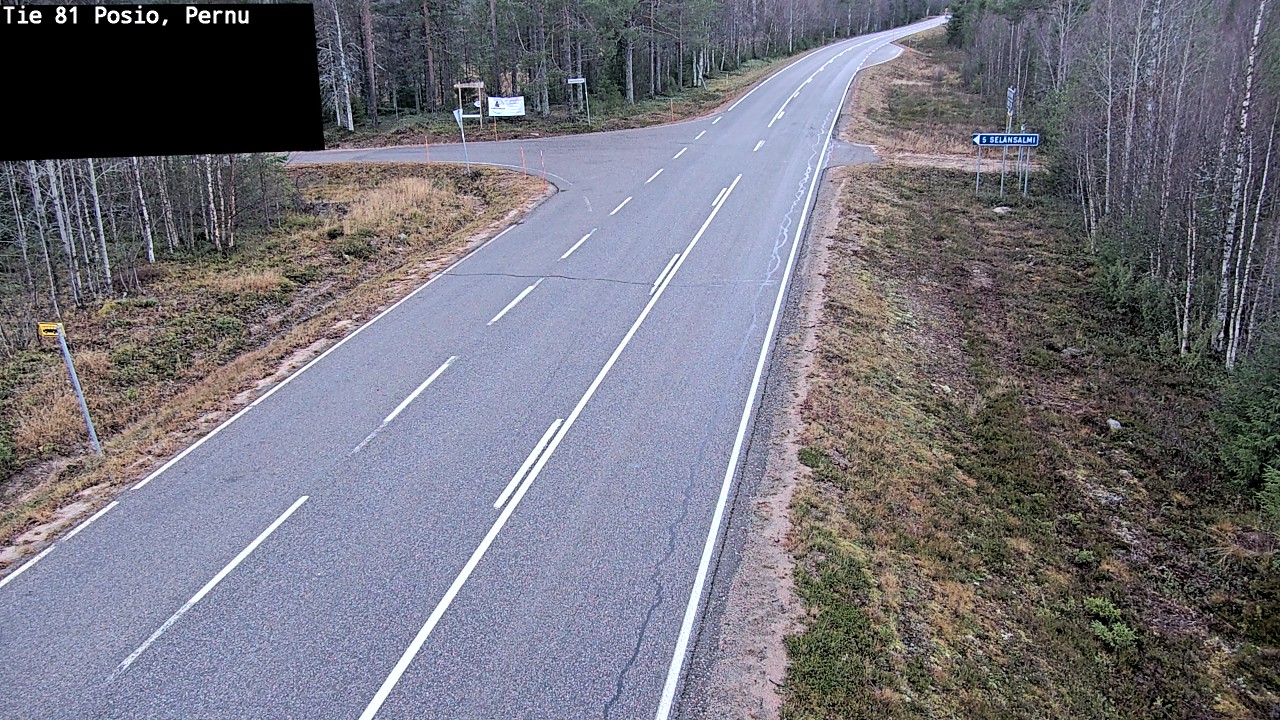 Kelikamerat Kuva Tie 81 Posio, Pernu, Posio, Lappi