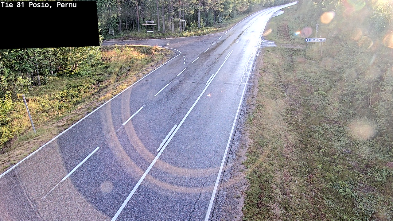 Kelikamerat Kuva Tie 81 Posio, Pernu, Posio, Lappi
