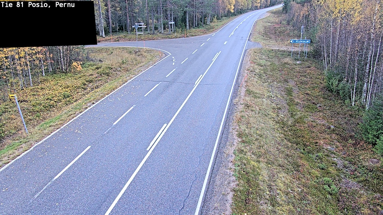 Kelikamerat Kuva Tie 81 Posio, Pernu, Posio, Lappi