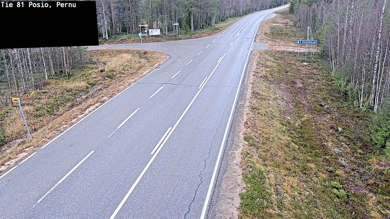 Kelikamerat Kuva Tie 81 Posio, Pernu, Posio, Lappi