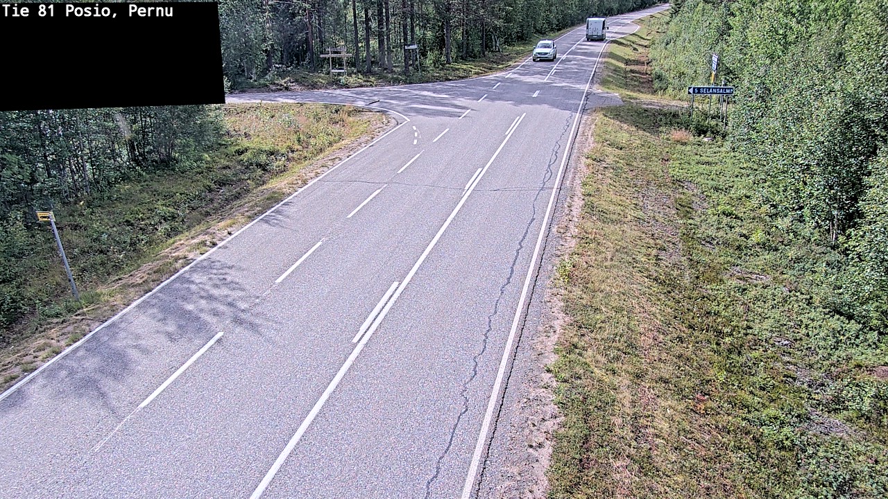 Kelikamerat Kuva Tie 81 Posio, Pernu, Posio, Lappi