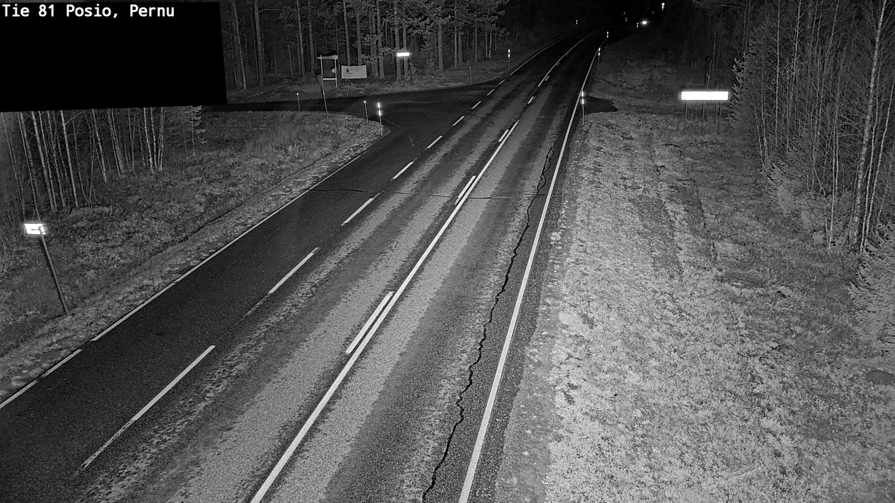 Kelikamerat Kuva Tie 81 Posio, Pernu, Posio, Lappi