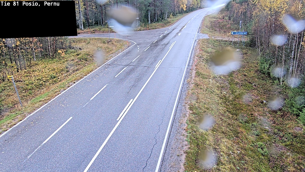Weather Camera Image Väg 81 Posio, Pernu, Posio, Lappi