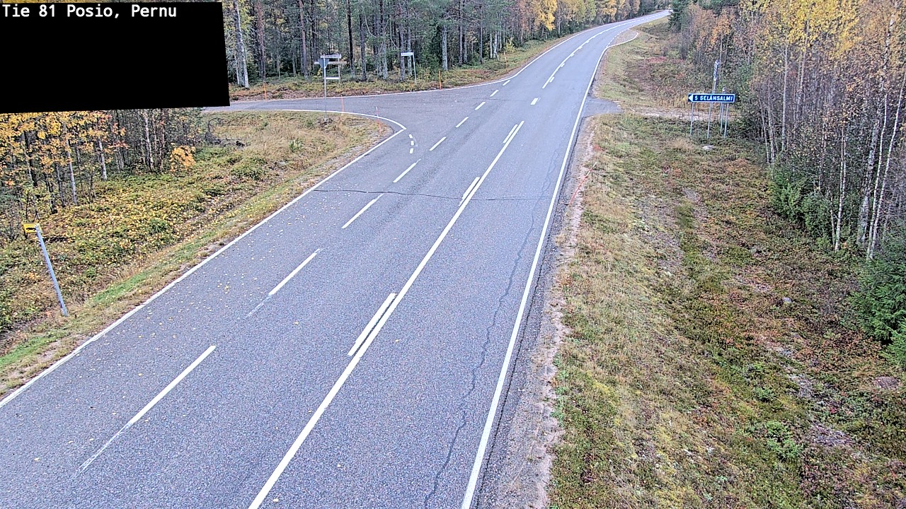 Kelikamerat Kuva Tie 81 Posio, Pernu, Posio, Lappi