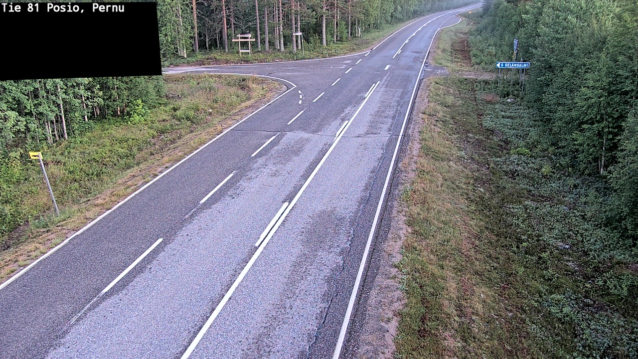 Kelikamerat Kuva Tie 81 Posio, Pernu, Posio, Lappi