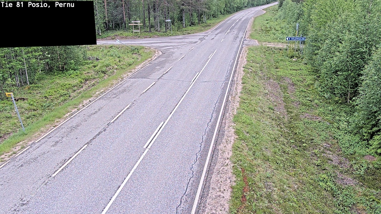 Kelikamerat Kuva Tie 81 Posio, Pernu, Posio, Lappi