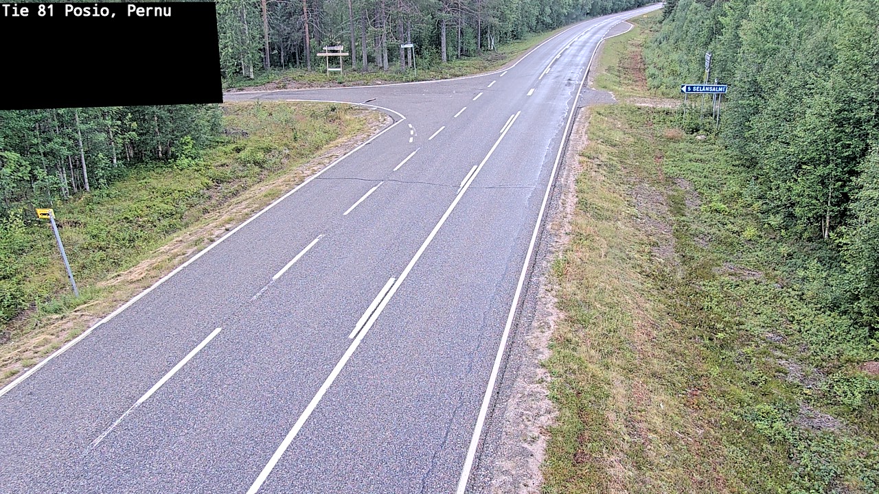 Kelikamerat Kuva Tie 81 Posio, Pernu, Posio, Lappi