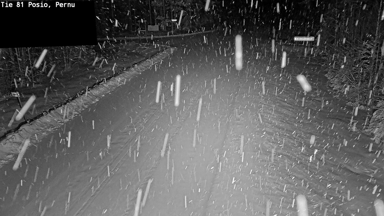 Kelikamerat Kuva Tie 81 Posio, Pernu, Posio, Lappi