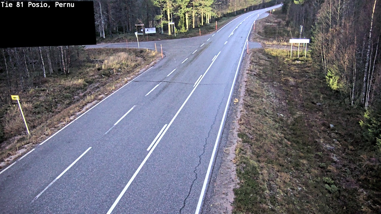 Kelikamerat Kuva Tie 81 Posio, Pernu, Posio, Lappi