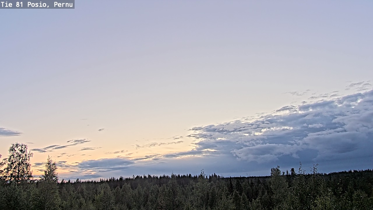 Kelikamerat Kuva Tie 81 Posio, Pernu, Posio, Lappi