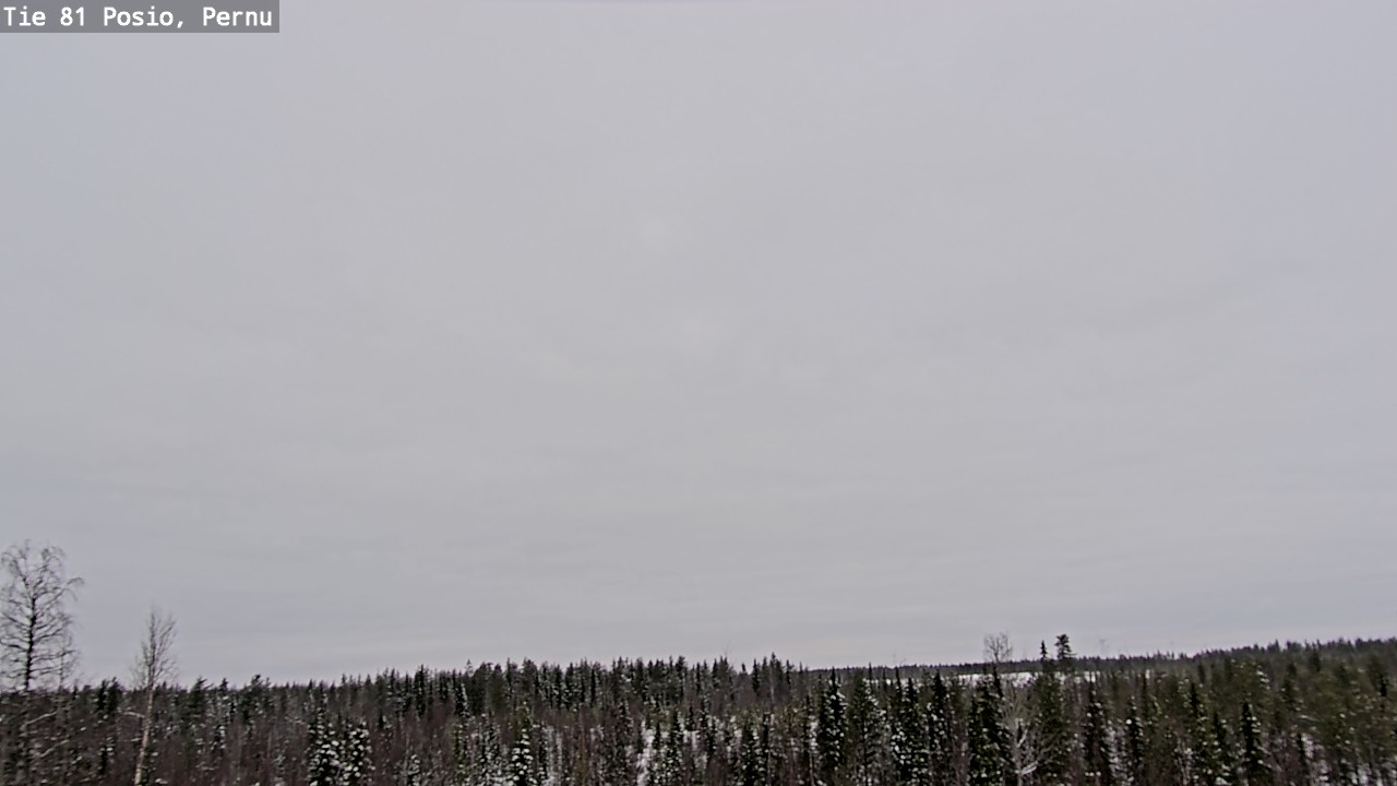 Kelikamerat Kuva Tie 81 Posio, Pernu, Posio, Lappi