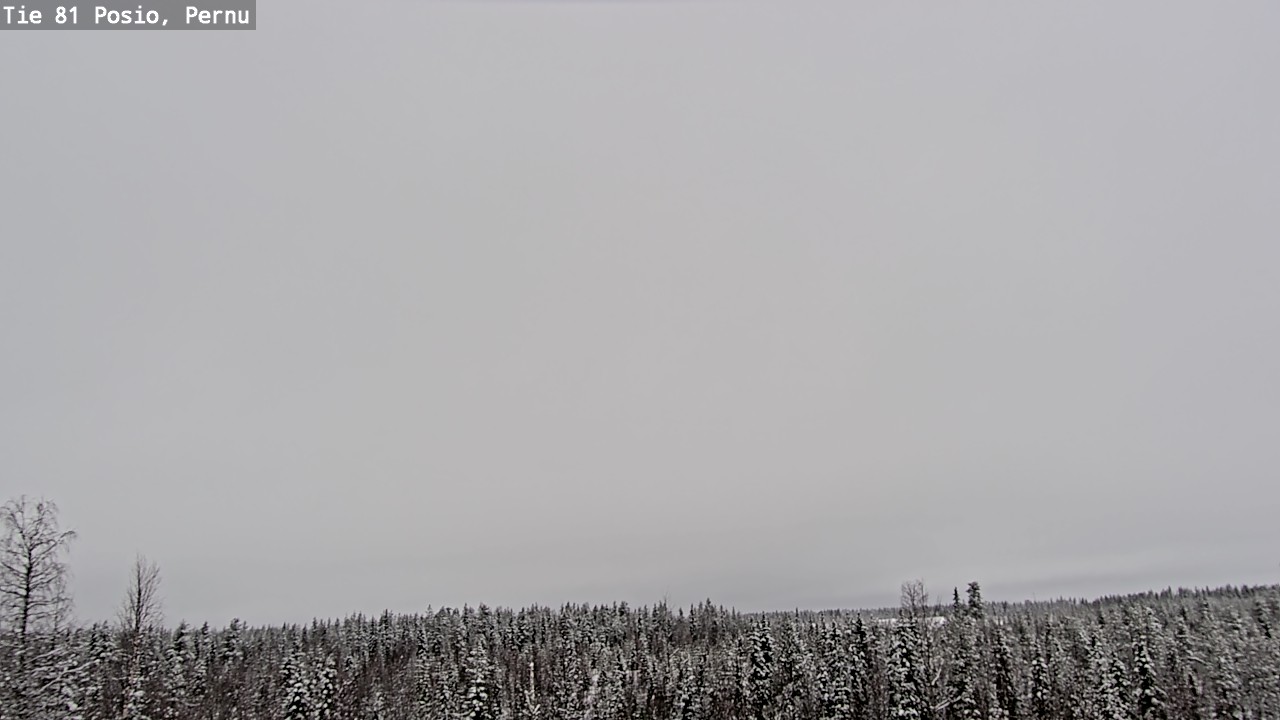 Kelikamerat Kuva Tie 81 Posio, Pernu, Posio, Lappi