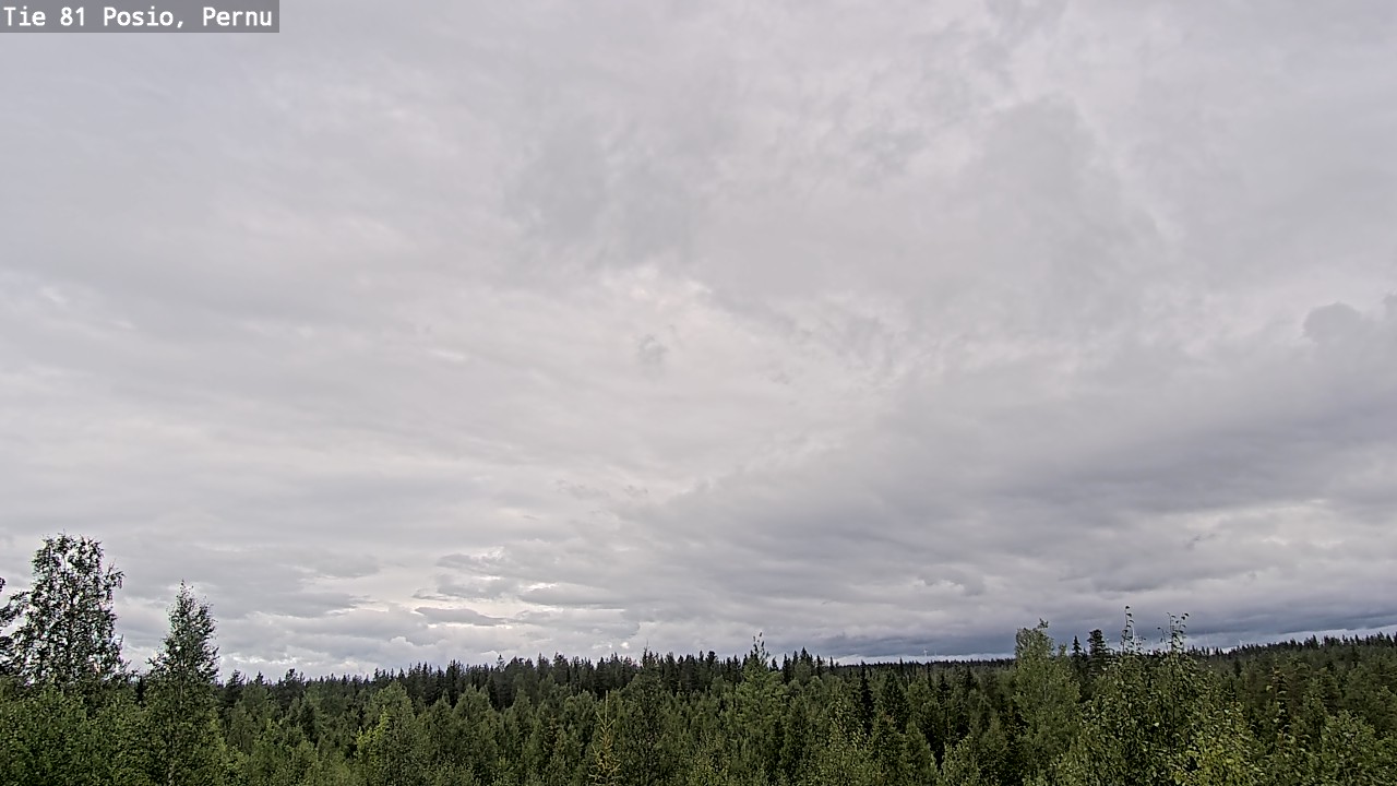 Kelikamerat Kuva Tie 81 Posio, Pernu, Posio, Lappi