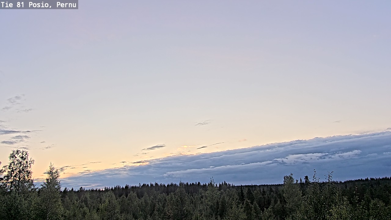 Kelikamerat Kuva Tie 81 Posio, Pernu, Posio, Lappi
