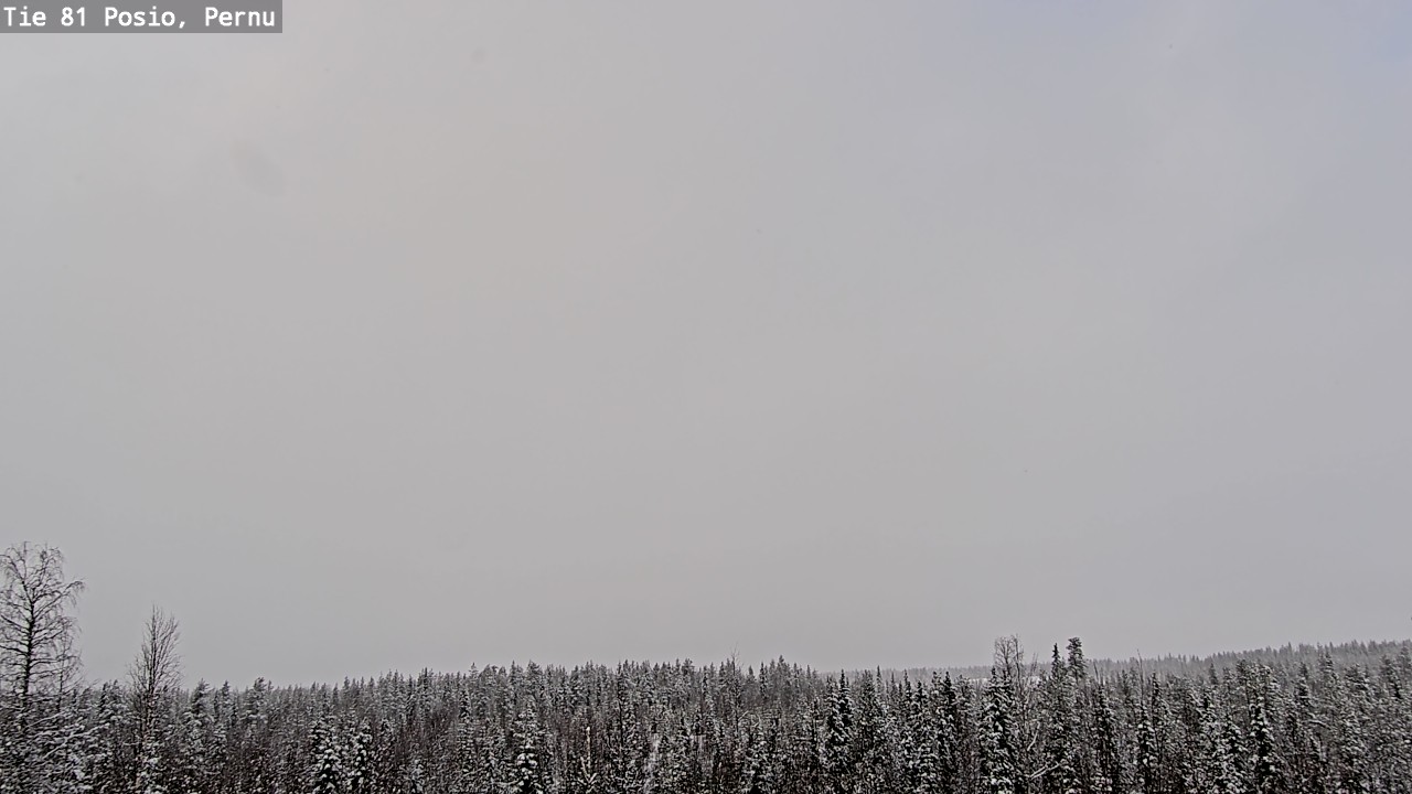 Kelikamerat Kuva Tie 81 Posio, Pernu, Posio, Lappi