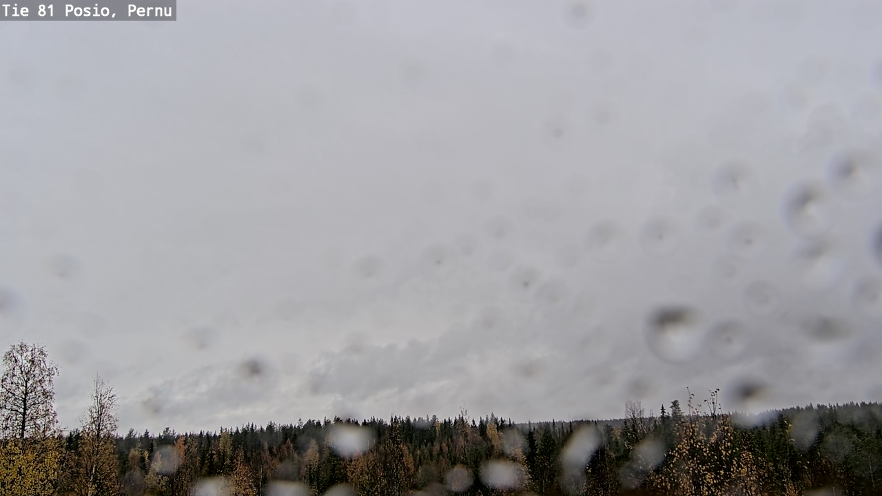 Weather Camera Image Road 81 Posio, Pernu, Posio, Lappi