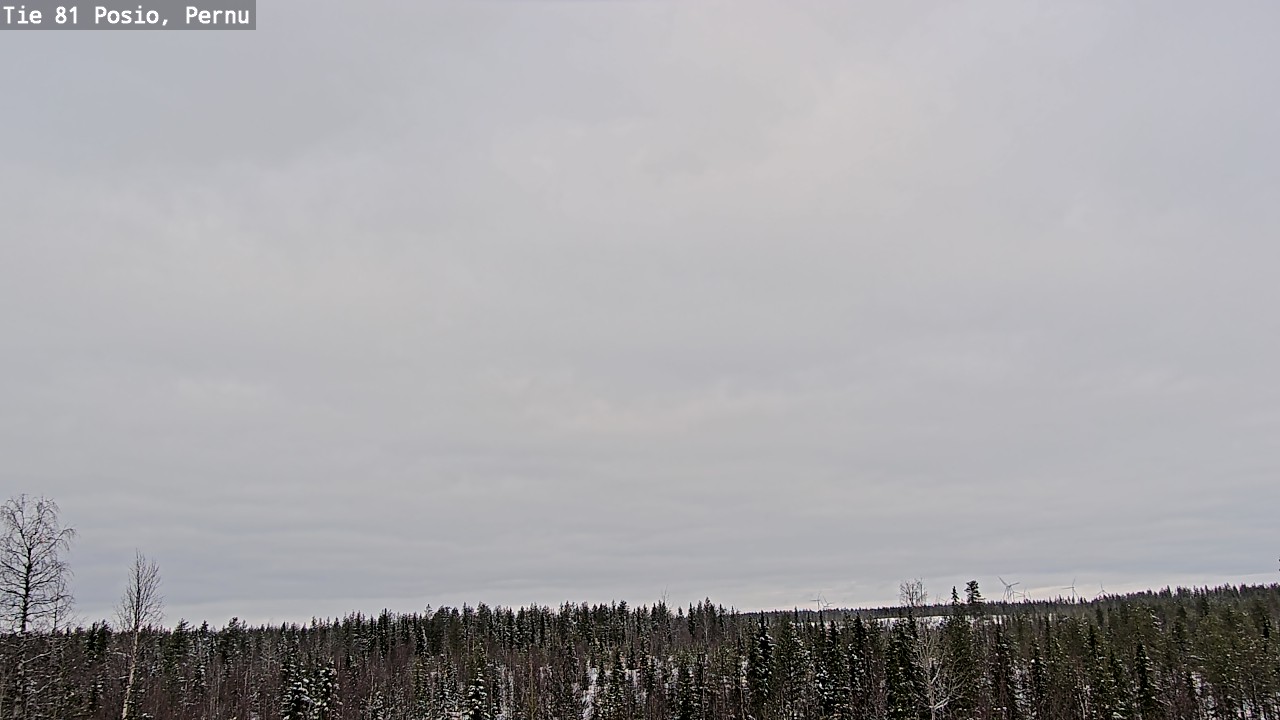 Kelikamerat Kuva Tie 81 Posio, Pernu, Posio, Lappi