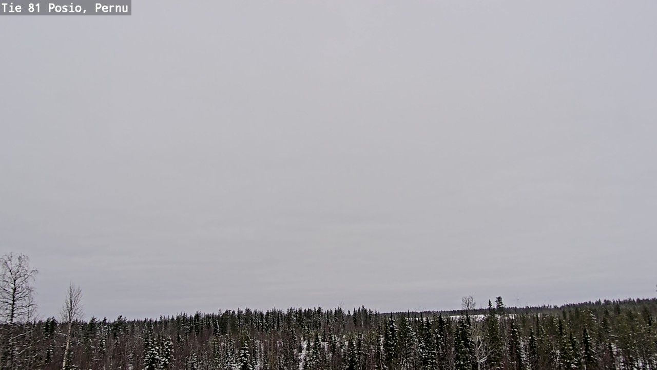 Kelikamerat Kuva Tie 81 Posio, Pernu, Posio, Lappi