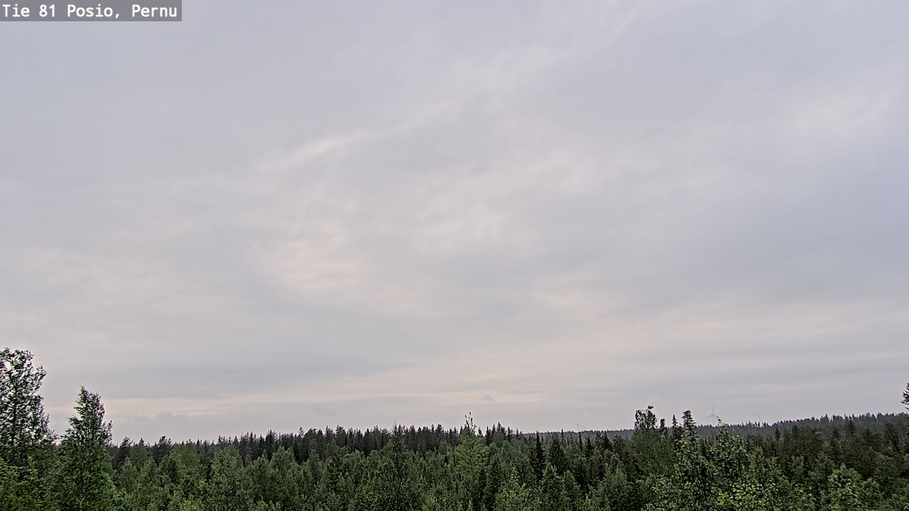 Kelikamerat Kuva Tie 81 Posio, Pernu, Posio, Lappi
