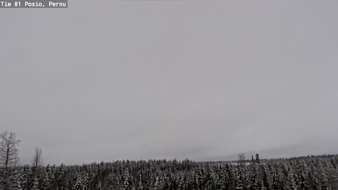 Kelikamerat Kuva Tie 81 Posio, Pernu, Posio, Lappi