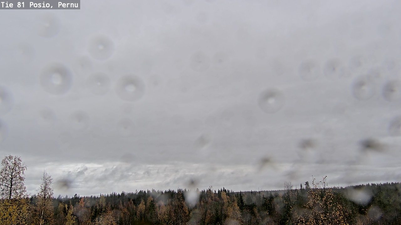 Weather Camera Image Väg 81 Posio, Pernu, Posio, Lappi