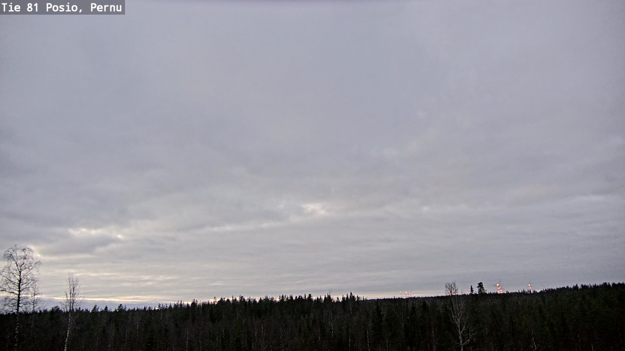 Kelikamerat Kuva Tie 81 Posio, Pernu, Posio, Lappi