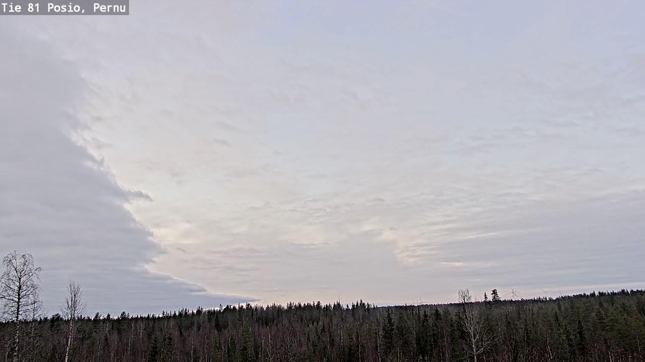 Kelikamerat Kuva Tie 81 Posio, Pernu, Posio, Lappi