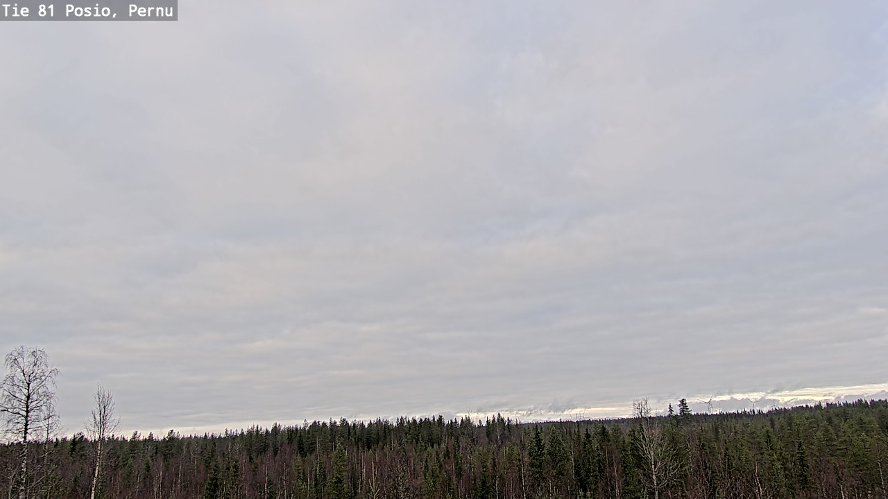 Kelikamerat Kuva Tie 81 Posio, Pernu, Posio, Lappi