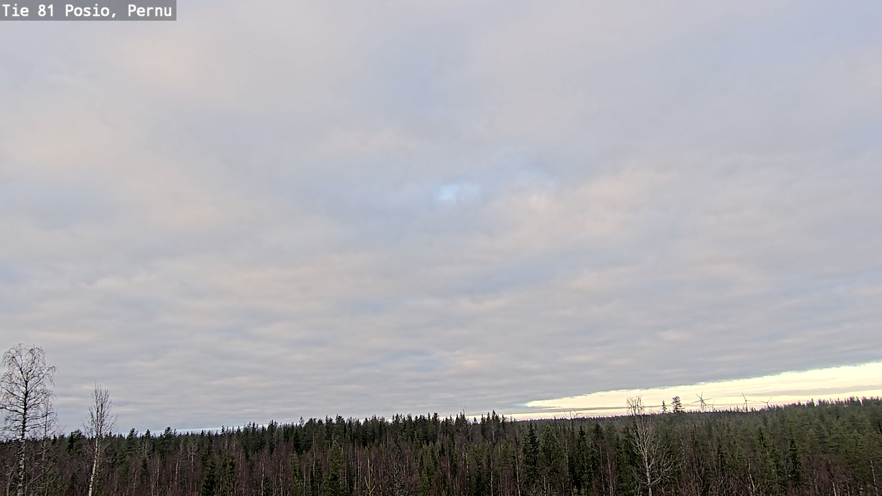 Kelikamerat Kuva Tie 81 Posio, Pernu, Posio, Lappi