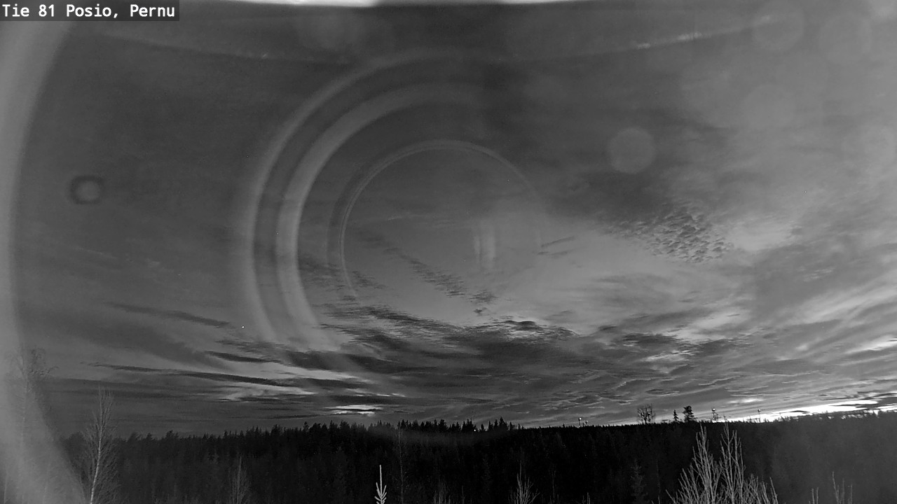 Weather Camera Image Väg 81 Posio, Pernu, Posio, Lappi