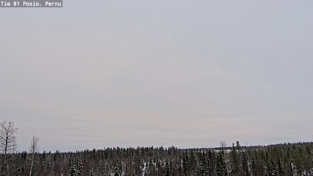 Kelikamerat Kuva Tie 81 Posio, Pernu, Posio, Lappi