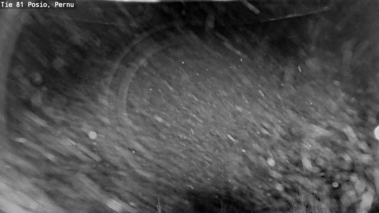 Weather Camera Image Väg 81 Posio, Pernu, Posio, Lappi
