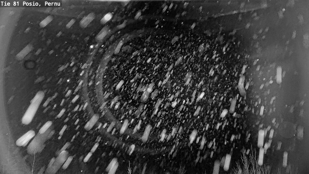 Weather Camera Image Väg 81 Posio, Pernu, Posio, Lappi